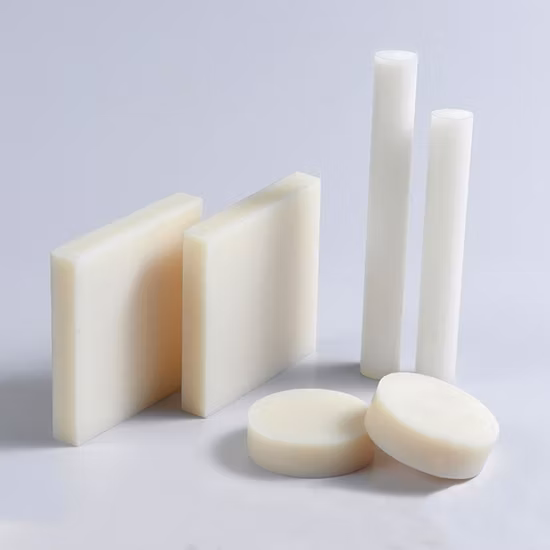 Haste de PTFE/POM de alta qualidade, barra de nylon, blocos de nylon, blocos de plástico de nylon, haste de nylon, barra de nylon, folha PA, haste de nylon Mc