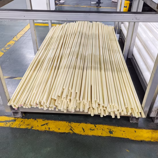 Hastes de plástico de vários tamanhos Hastes de nylon POM Rods