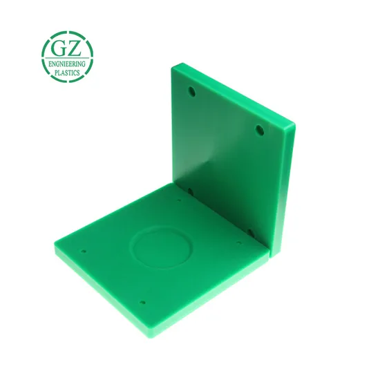 Folhas de plástico HDPE branco e preto de plástico de engenharia para fábrica/POM Rod/Folhas PE