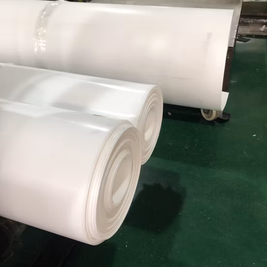 Preço de fábrica Extrusora de haste de PTFE POM PTFE Folha desbastada Haste de PTFE
