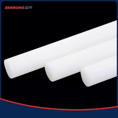 Venda bem branco preto extrudado PTFE Peek Rod Haste de plástico sólido